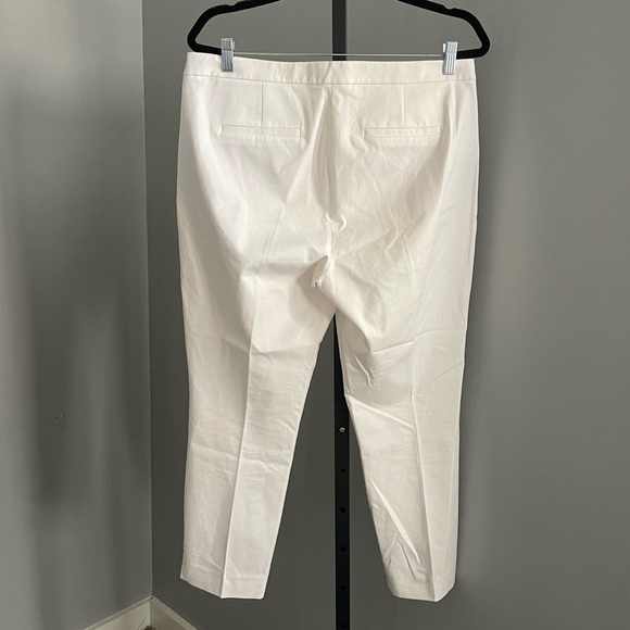 J. Crew Martie Ankle Pants in Ivory Size14 - Picture 2 of 4